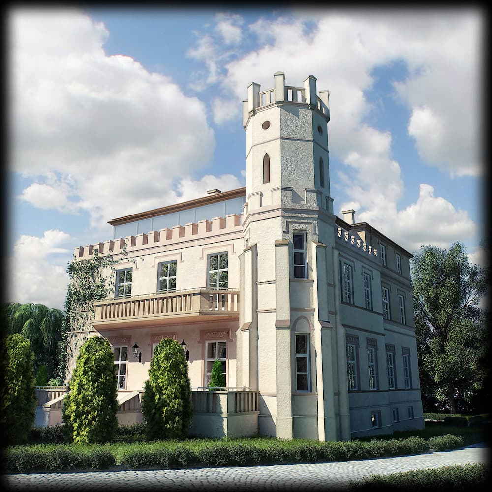 Historyczny Pałac w Cianowicach - projekt renowacji